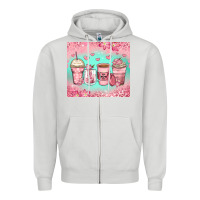 Dove Grey best mom ever coffee cups Zipper Hoodie - Zillion Design Studio