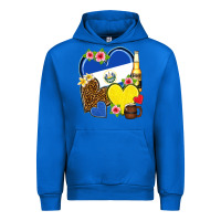 Cobalt el salvador hearts Urban Hoodie - NancyCooperArtShop