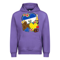 Tulip el salvador hearts Urban Hoodie - NancyCooperArtShop