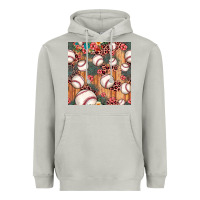 Moon Dust baseball leopard seamless pattern Heavyweight Hoodie - JahusDesignShop