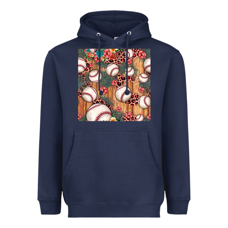 Baseball Leopard Seamless Pattern Heavyweight Hoodie by JahusDesignShop | Teevron