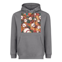 Storm baseball leopard seamless pattern Heavyweight Hoodie - JahusDesignShop