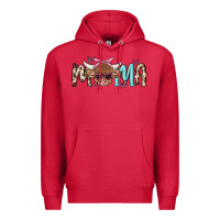Cardinal mama cow Premium Hoodie - MaliasSmallBusiness