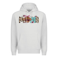 Dove Grey mama cow Premium Hoodie - MaliasSmallBusiness
