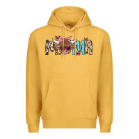 Mustard mama cow Premium Hoodie - MaliasSmallBusiness