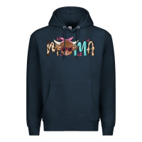 Navy mama cow Premium Hoodie - MaliasSmallBusiness