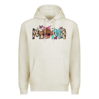 Oatmeal Heather mama cow Premium Hoodie - MaliasSmallBusiness