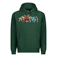 Sports Green mama cow Premium Hoodie - MaliasSmallBusiness