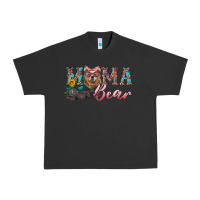 Pigment Black mama bear with mama and baby Urban Heavy Tee - Artiststas