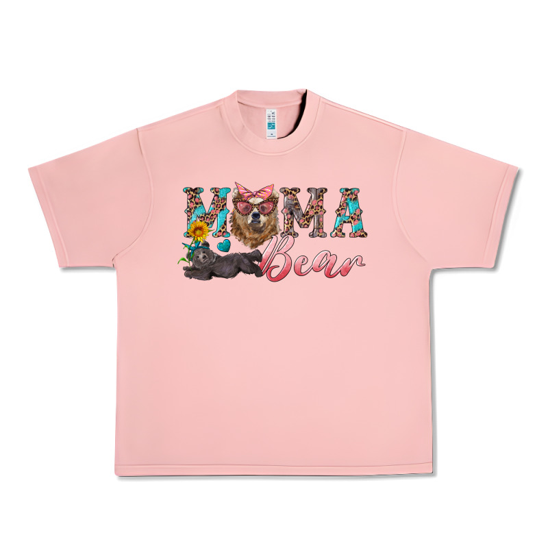 Mama Bear With Mama And Baby Urban Heavy Tee by Artiststas | Teevron