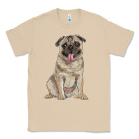 Mushroom pug Classic Tee - RanaPortraitStore