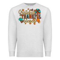 Oatmeal Heather grateful thankful blessed Premium Sweatshirt - JahusDesignShop