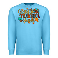 Ocean Blue grateful thankful blessed Premium Sweatshirt - JahusDesignShop