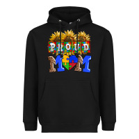 Black proud mom Heavyweight Hoodie - AdoDesignShop