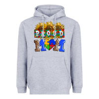 Heather Grey proud mom Heavyweight Hoodie - AdoDesignShop