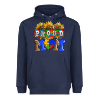 Navy proud mom Heavyweight Hoodie - AdoDesignShop
