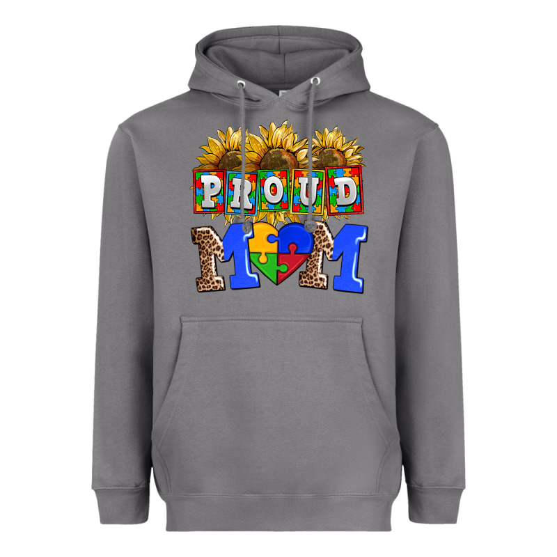 Proud Mom Heavyweight Hoodie by AdoDesignShop | Teevron
