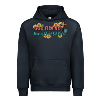 Navy god fidence Urban Hoodie - MaliasSmallBusiness