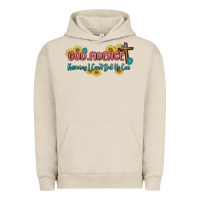 Pigment French Oak god fidence Urban Hoodie - MaliasSmallBusiness