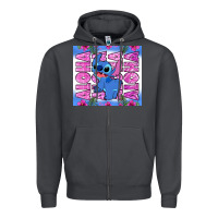 Smoke aloha stitch Zipper Hoodie - Zillion Design Studio