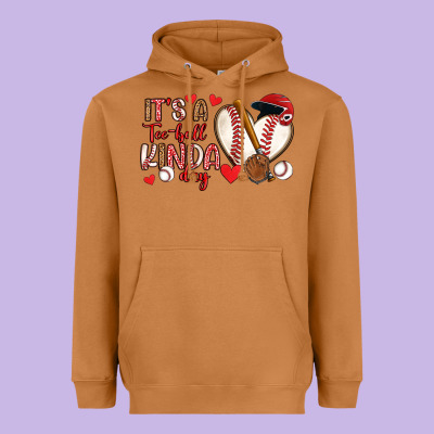 It S A Tee Ball Kinda Day Baseball Heavyweight Hoodie Designed By Artiststas