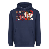 Navy it s a tee ball kinda day baseball Heavyweight Hoodie - Artiststas