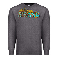Charcoal Heather she is strong with cross Premium Sweatshirt - AdoDesignShop