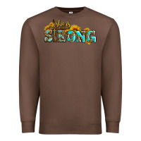 Chestnut she is strong with cross Premium Sweatshirt - AdoDesignShop