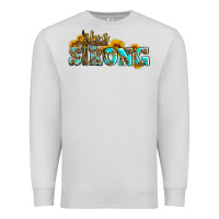 Dove Grey she is strong with cross Premium Sweatshirt - AdoDesignShop
