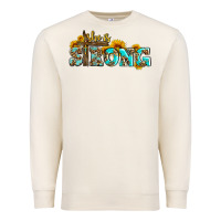 Sandshell she is strong with cross Premium Sweatshirt - AdoDesignShop