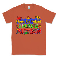 Copper please be patient i have autism Classic Tee - Zillion Design Studio