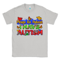 Moon Dust please be patient i have autism Classic Tee - Zillion Design Studio