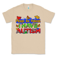 Mushroom please be patient i have autism Classic Tee - Zillion Design Studio