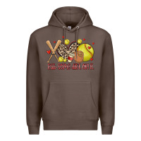 Coffee rub some dirt on it softball Premium Hoodie - MaliasSmallBusiness