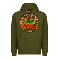 Army Green juneteenth  coasters Premium Hoodie - AdoDesignShop