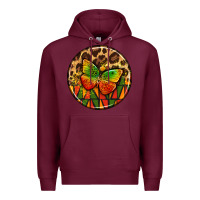 Burgundy juneteenth  coasters Premium Hoodie - AdoDesignShop