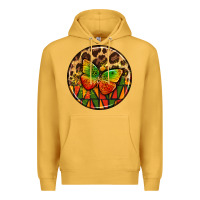 Mustard juneteenth  coasters Premium Hoodie - AdoDesignShop