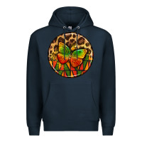 Navy juneteenth  coasters Premium Hoodie - AdoDesignShop