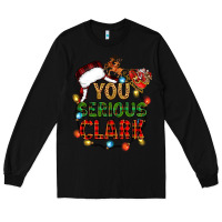 Black you serious clark Long Sleeve Tee - Zillion Design Studio