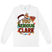 White you serious clark Long Sleeve Tee - Zillion Design Studio