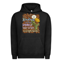 Pigment Black kindness is free sprinkle Urban Hoodie - NancyCooperArtShop