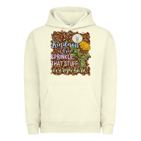 Pigment Pistachio kindness is free sprinkle Urban Hoodie - NancyCooperArtShop