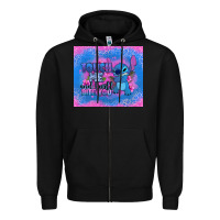 Black touch me and i will bite you stitch Zipper Hoodie - Zillion Design Studio