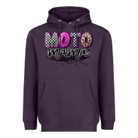 Plum moto mama Heavyweight Hoodie - Artiststas