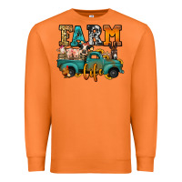 Carrot farm life farm animals truck Premium Sweatshirt - Jasminsmagicworld