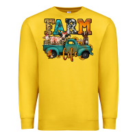 Lemon farm life farm animals truck Premium Sweatshirt - Jasminsmagicworld