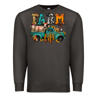 Smoke farm life farm animals truck Premium Sweatshirt - Jasminsmagicworld