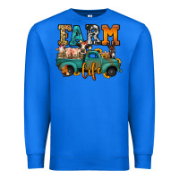 True Royal farm life farm animals truck Premium Sweatshirt - Jasminsmagicworld