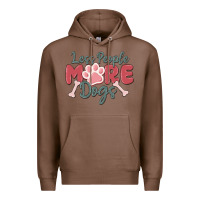 Chestnut less people more dogs Premium Hoodie - MaliasSmallBusiness