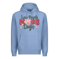 Colony Blue less people more dogs Premium Hoodie - MaliasSmallBusiness